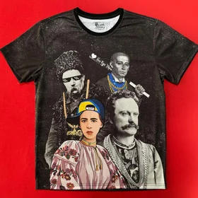 Футболки с полной запечаткой: Українська література